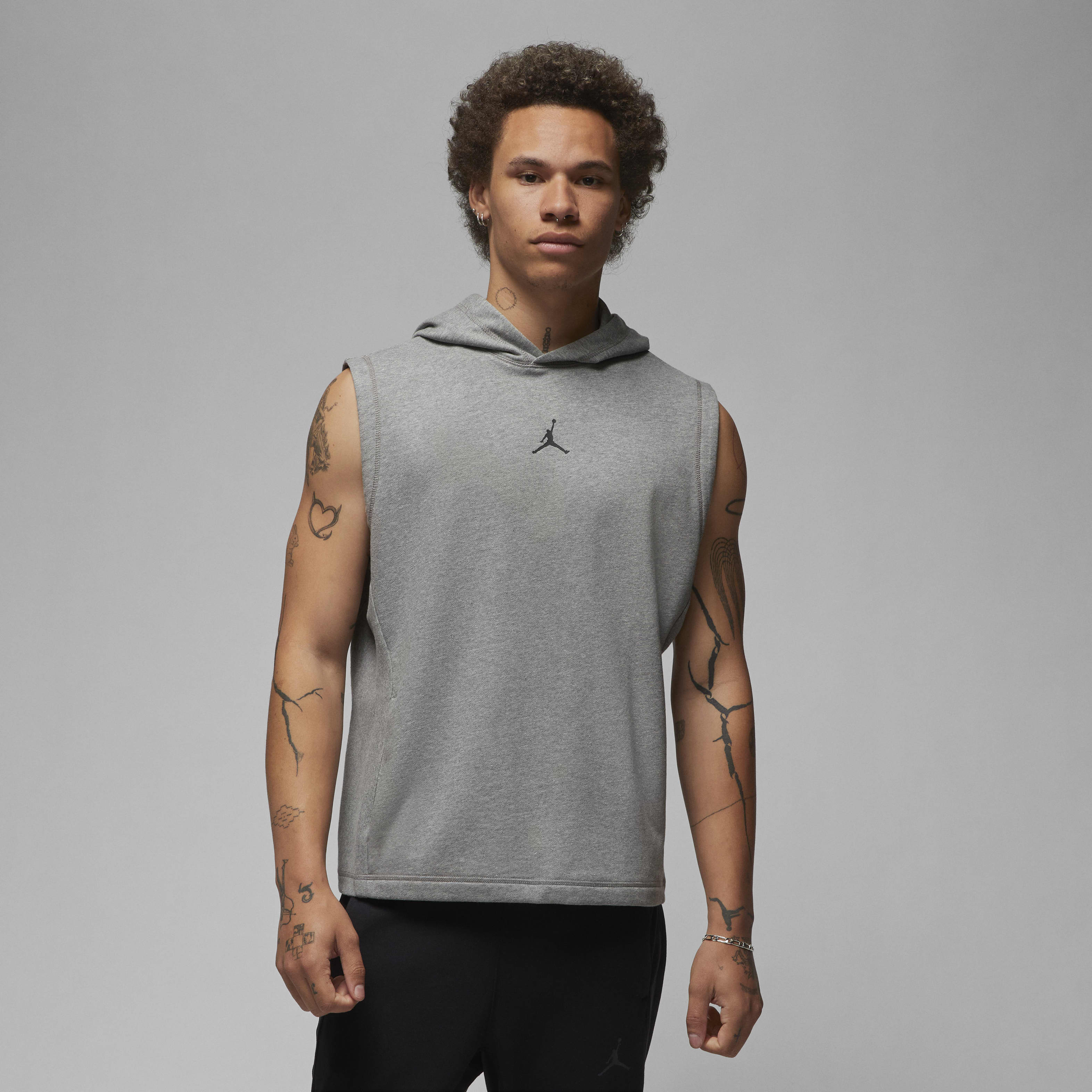 Nike Jordan Dri FIT Sport Men s Fleece Sleeveless Hoodie King s Cross